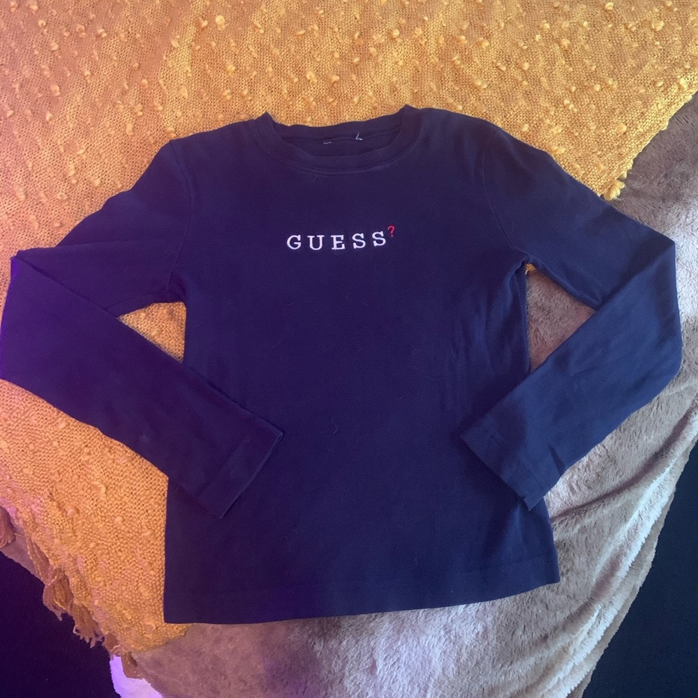 GUESS Quarter Sleeve Vintage Shirt